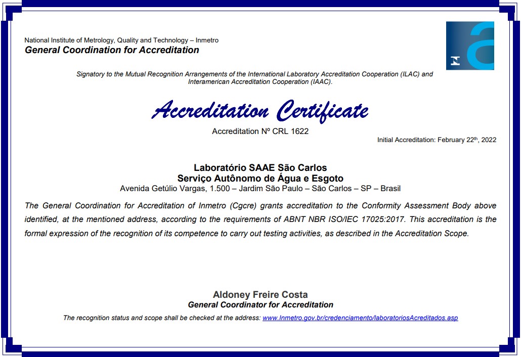 certificado ETA ISO